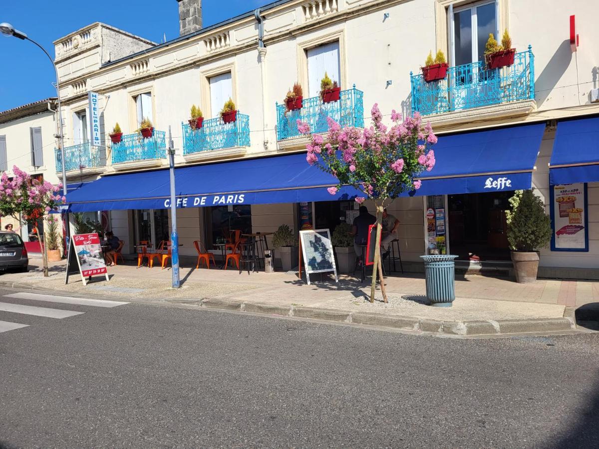 Hotel Cafe De Paris Lesparre-Médoc Exterior foto